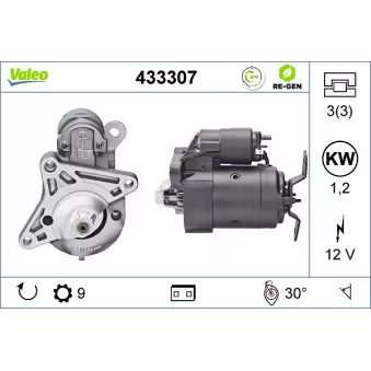 Démarreur VALEO OEM 5802P6