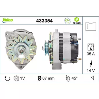 Alternateur VALEO OEM 5705Y9