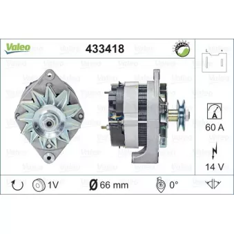 Alternateur VALEO OEM 7701351052