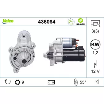 Démarreur VALEO OEM 580239