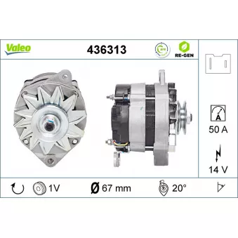 Alternateur VALEO OEM 7700576795