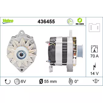 Alternateur VALEO OEM 7700796943