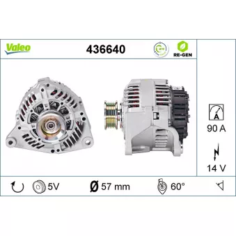 Alternateur VALEO OEM 058903016A