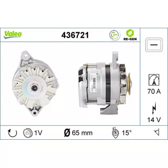 Alternateur VALEO OEM R1030079