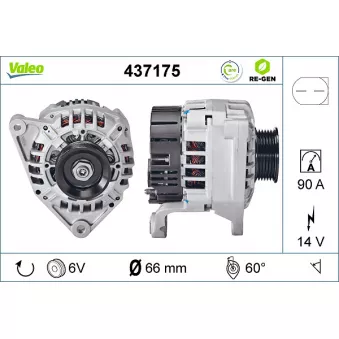 Alternateur VALEO OEM 059903015HX