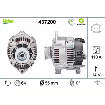 Alternateur VALEO OEM 7700431944