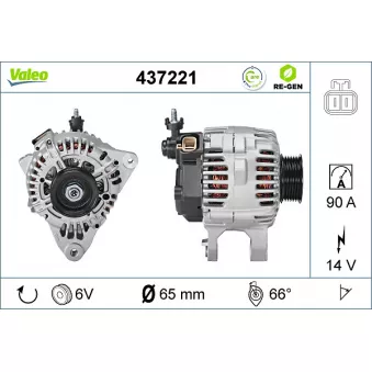 Alternateur VALEO OEM 3730037150