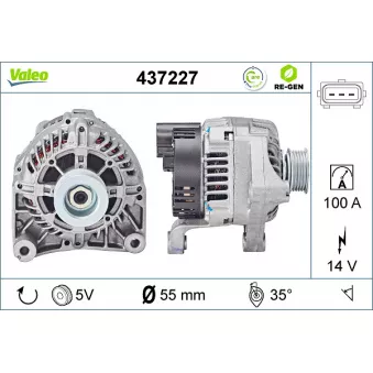 Alternateur VALEO OEM YLE000260E
