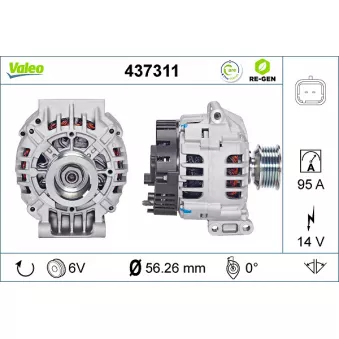 Alternateur VALEO OEM 7701476810