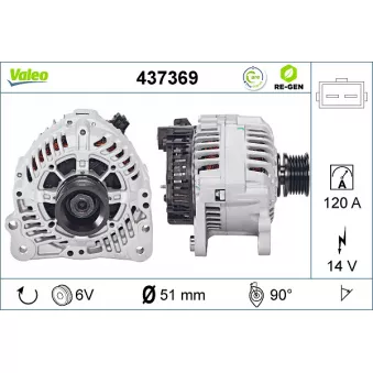 Alternateur VALEO OEM 028903025R