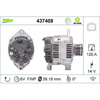 VALEO 437408 - Alternateur