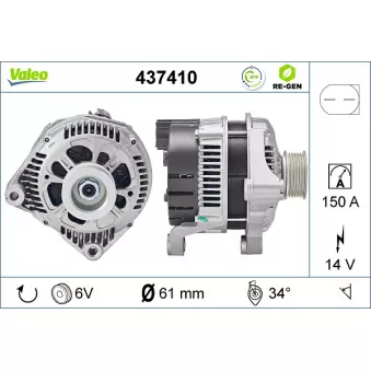 VALEO 437410 - Alternateur