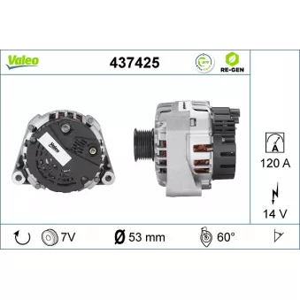 Alternateur VALEO 437425
