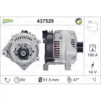 Alternateur VALEO OEM 12317537962
