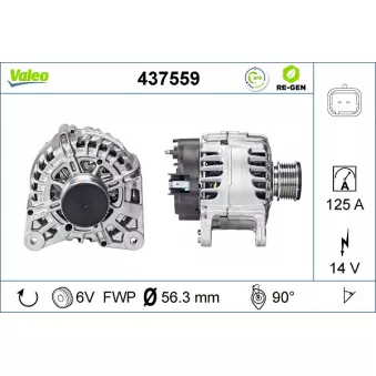Alternateur VALEO OEM 2310000QBH