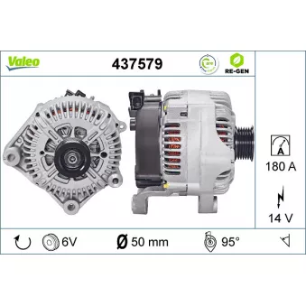 Alternateur VALEO OEM 12317542934