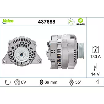 Alternateur VALEO OEM 7245814
