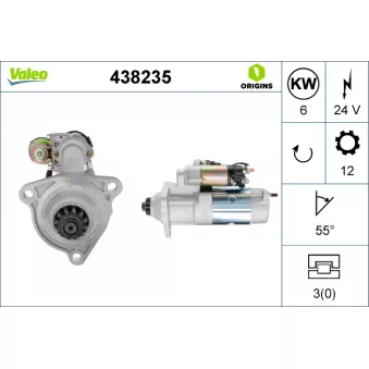 Démarreur VALEO OEM 3964839