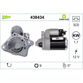 Démarreur VALEO OEM M0T45371ZT