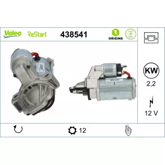 Démarreur VALEO OEM 1745178
