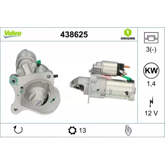 Démarreur VALEO 438625