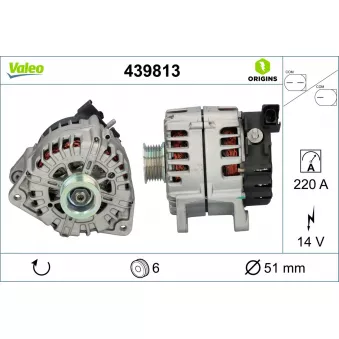 Alternateur VALEO OEM 9063705