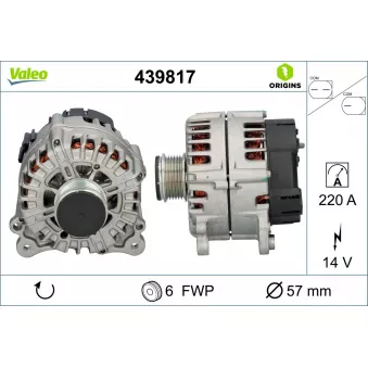 Alternateur VALEO OEM 059903019F