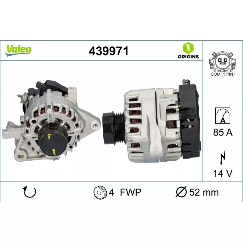 Alternateur VALEO 439971 - Visuel 1