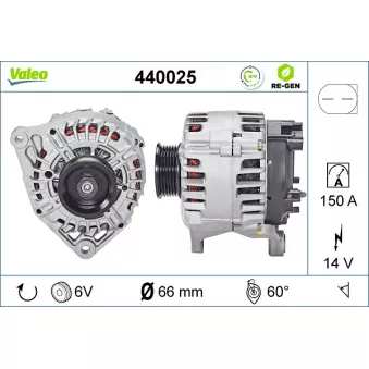 Alternateur VALEO OEM 078903016SX