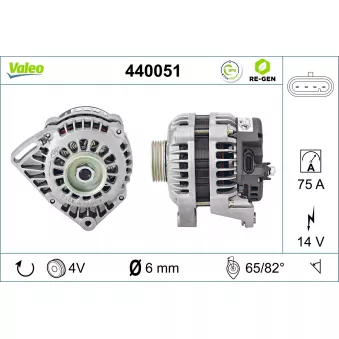 Alternateur VALEO OEM 7700872258
