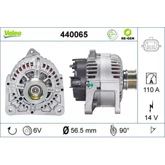 Alternateur VALEO OEM 8200410669