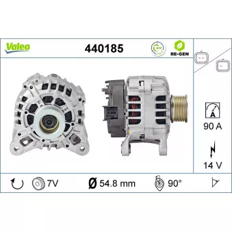 Alternateur VALEO OEM 8200429898