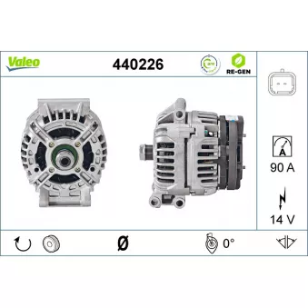 Alternateur VALEO OEM 7701477711