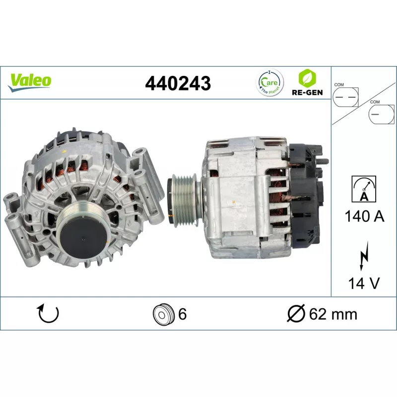 Alternateur VALEO 440243 - Visuel 1