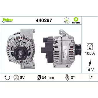 Alternateur VALEO OEM 5705NY
