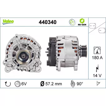 Alternateur VALEO OEM 6E903023