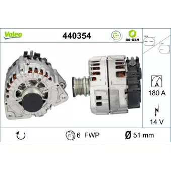 Alternateur VALEO OEM A0009062100