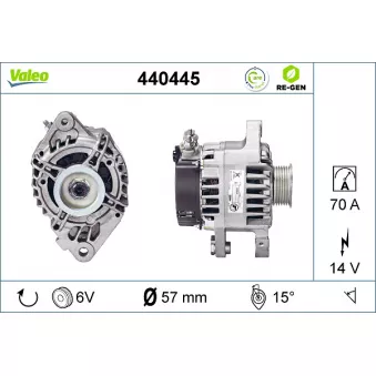 Alternateur VALEO OEM 270600Q050
