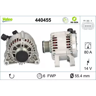 Alternateur VALEO OEM 2S6T10300AB
