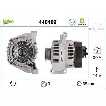Alternateur VALEO OEM 1535437