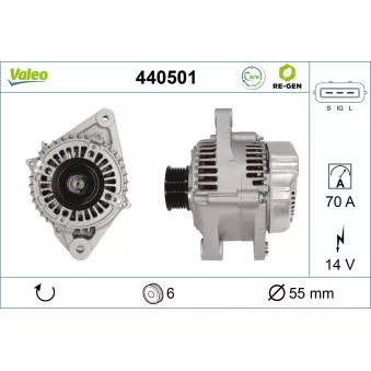 Alternateur VALEO OEM 270600J010