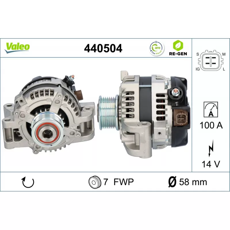 Alternateur VALEO 440504 - Visuel 1