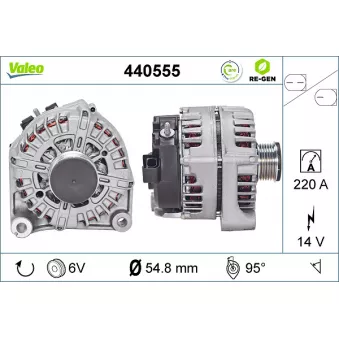 Alternateur VALEO 440555