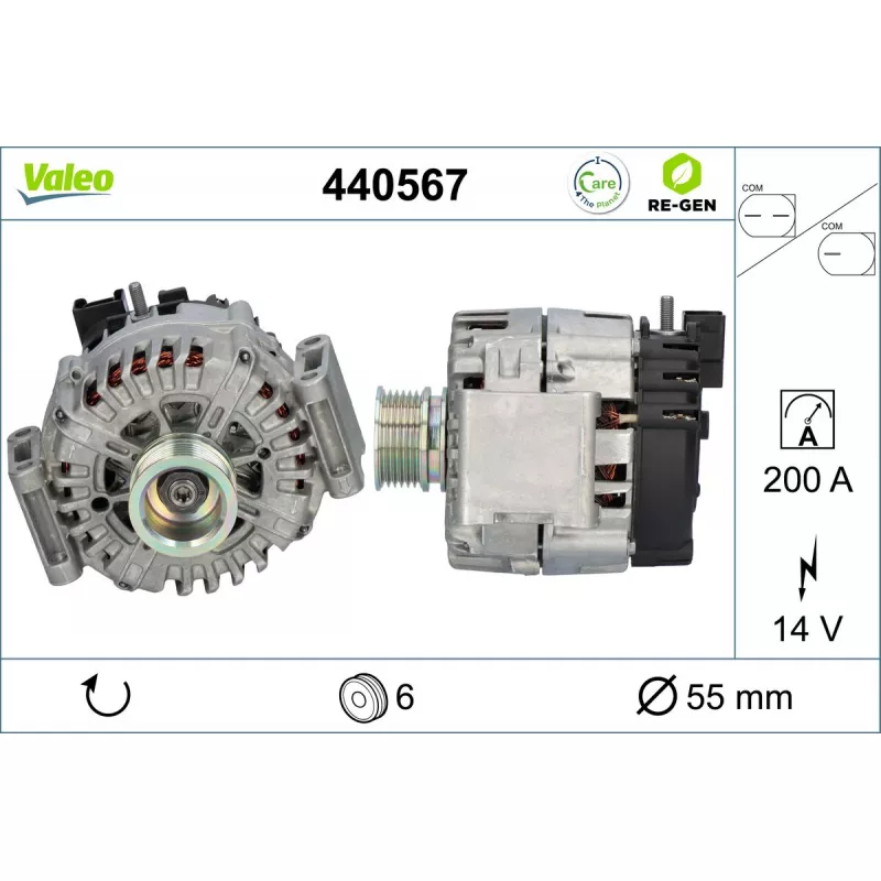 Alternateur VALEO 440567 - Visuel 1