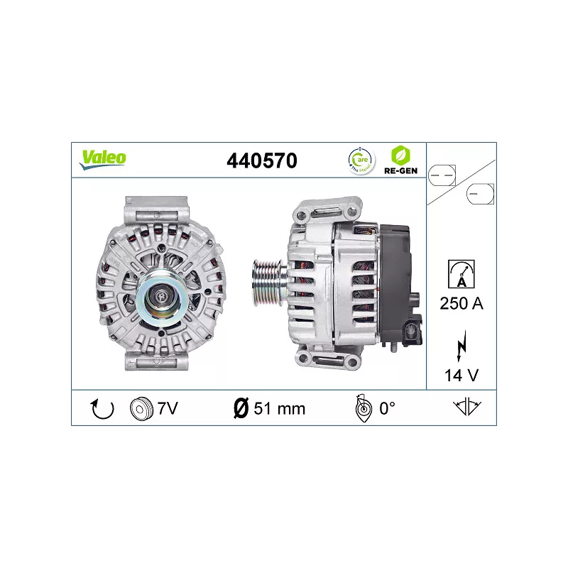 Alternateur VALEO 440570 - Visuel 1