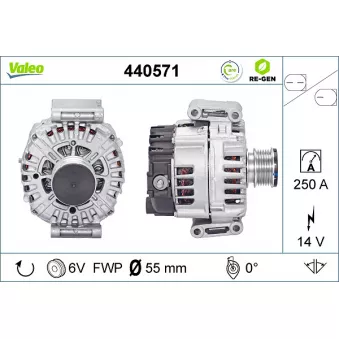 Alternateur VALEO OEM 0009068201
