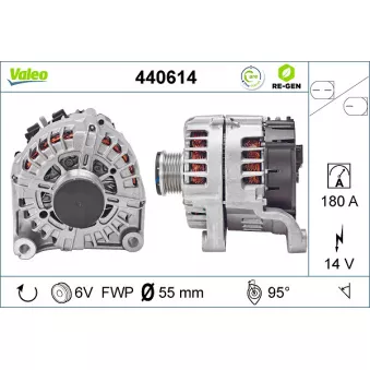 Alternateur VALEO OEM 12318578609
