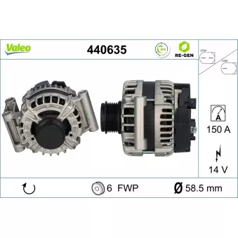 Alternateur VALEO 440635
