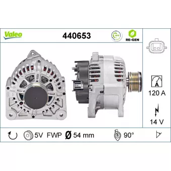 Alternateur VALEO OEM 8200360480