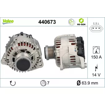 Alternateur VALEO OEM 231001AT1A